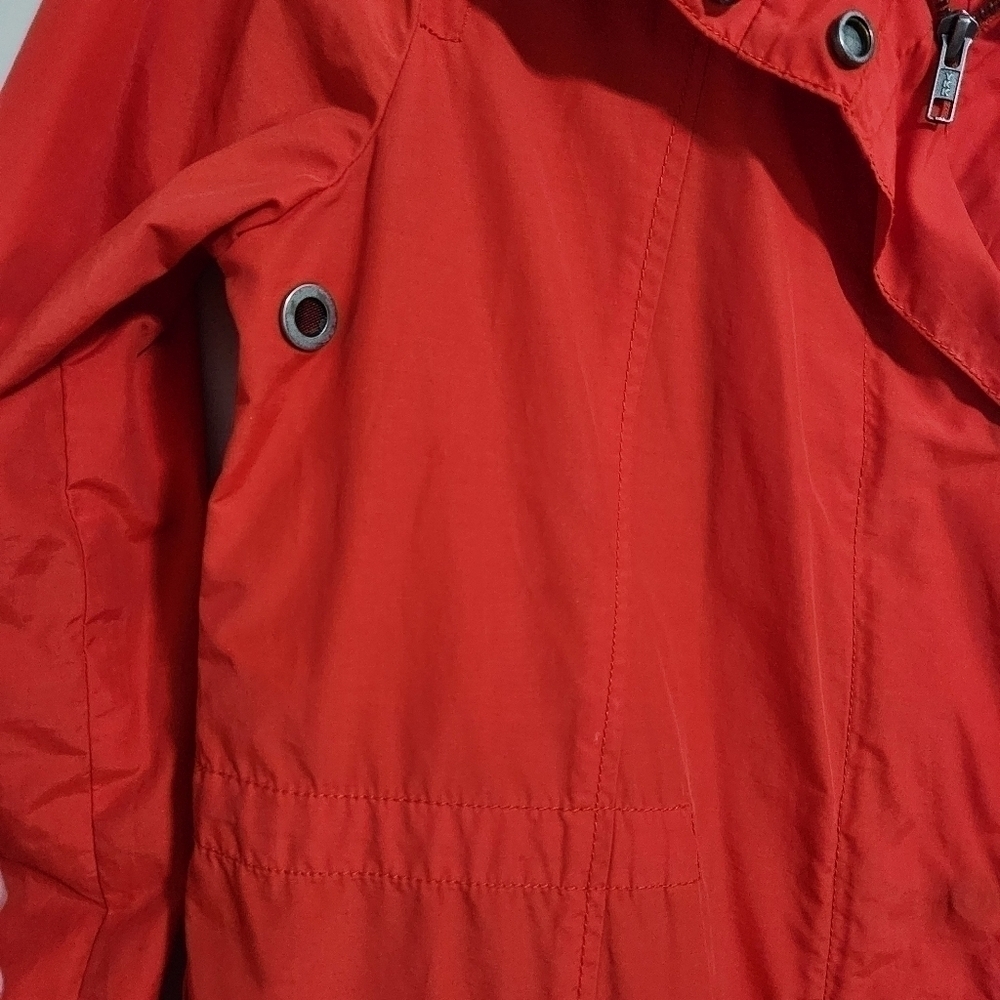 Eileen Fisher Red Anorak Jacket - Picture 10 of 11